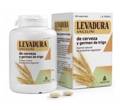 levadura cerveza y germen trigo (200 comprimidos masticables)