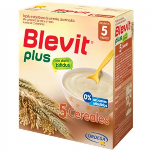 Blevit plus 5 cereales (1 envase 300 g)