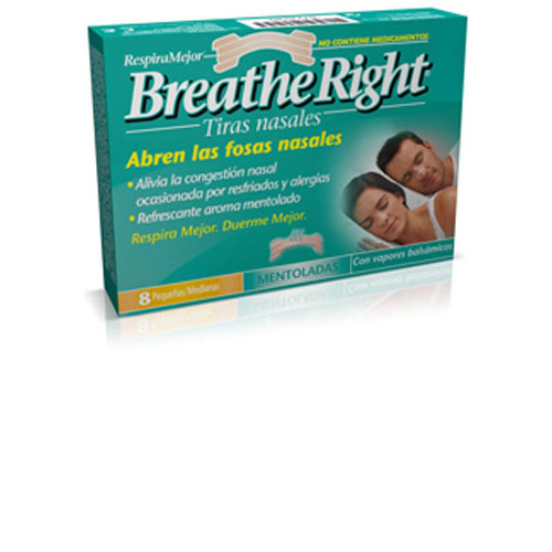 TIRA ADH NASAL BALSAMICA breathe right (t- gde 8 u)