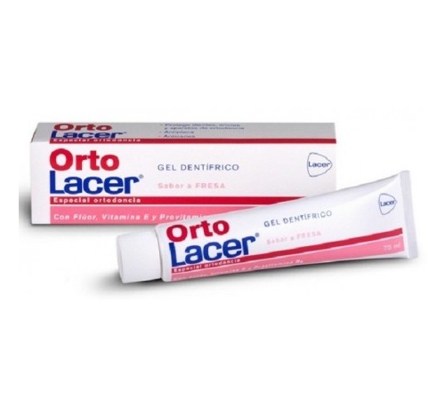 ortolacer gel dentifrico (fresa  75 ml)