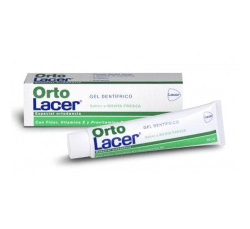 ortolacer gel dentifrico (menta  75 ml)