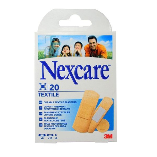 APOSITO ADHESIVO 3m nexcare textile (surtido 20 u)