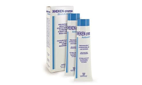 xheken crema antiestrias (100 ml x 2 tubos)
