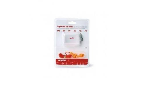 Tapones oidos silicona moldeada - acofarma (2 u)