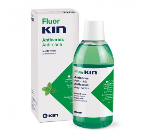 fluor kin anticaries colutorio diario 0,05 (500 ml)