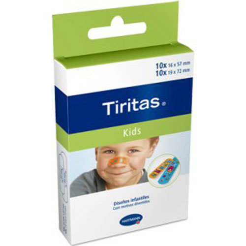 APOSITO ADHESIVO tiritas kids (2 tamaños 20 u)
