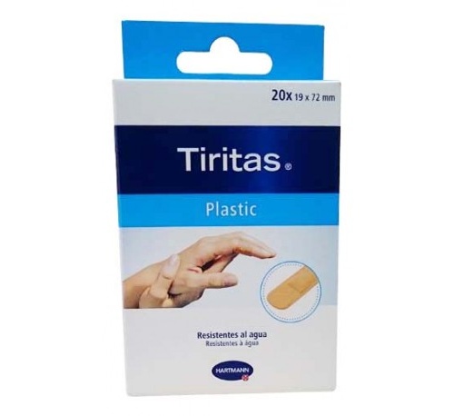 APOSITO ADHESIVO tiritas plastic (19 x 72 20 u)