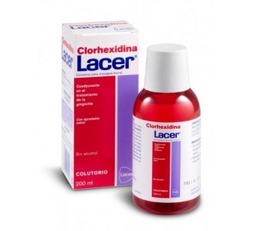 lacer colutorio clorhexidina (200 ml)