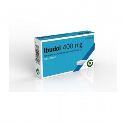 IBUDOL 400 MG COMPRIMIDOS RECUBIERTOS CON PELICULA EFG , 20 comprimidos