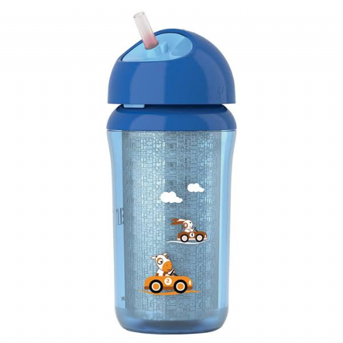 AVENT PHILIPS taza de aprendizaje termica con pajita (260 ml)