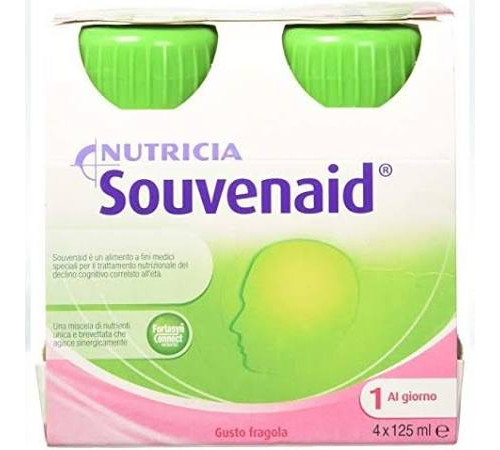 Souvenaid (4 botellas 125 ml sabor fresa)