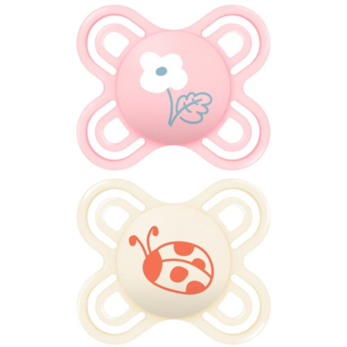 Chupete silicona mam perfect start 0 -2 meses r pack doble - mam perfect start