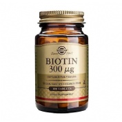 Solgar biotina 300 mcg 100 comp   solgar biotina