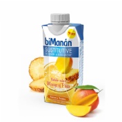 bimanan sustitutive batido de mango y piña (330 ml)
