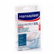 APOSITO ESTERIL hansaplast med aqua protect con gasa (10 x 8 cm 5 u)
