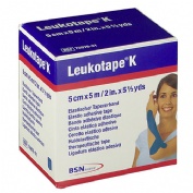 VENDAJE NEUROMUSCULAR TECNICA VNM leukotape k (azul 5 cm x 5 cm)