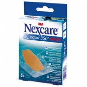 3m nexcare agua 360º - aposito adhesivo (maxi 89 mm x 60 mm 5 apositos)