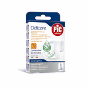 APOSITO ADHESIVO pic delicate tnt antibacteriano (blanco 6 x 50 cm)