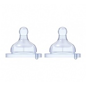 Tetina silicona flujo papilla - chicco fisiologico b ancha (6m+ 2 tetinas)