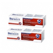 ADHESIVO PROTESIS DENTAL steradent antiparticulas (pack 40 g 2 unidades)