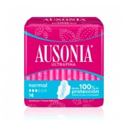 AUSONIA AIRDRY compresas higienicas femeninas (normal alas 14 u)