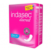 indasec discreet normal compresa perdidas leves (24 absorb)