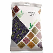 Soria malva flor sobre 25 g