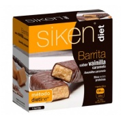 siken diet barrita vainilla caramelo (5 bar 36 g)