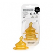 SUAVINEX tetina latex anatomica (t 1s 2 u)