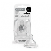 SUAVINEX PAPILLA tetina silicona boca ancha (ba) (0 meses 2 u)