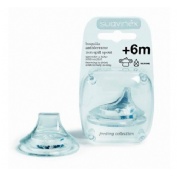 SUAVINEX ENTRENA biberon boquilla recambio silicona (+ 6 m)