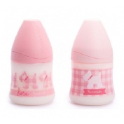 SUAVINEX 3 POSICIONES biberon pp boca ancha t latex anatomica (150 cc + t1 m rosa)