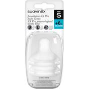 Tetina silicona fisiologica flujo l - suavinex (2 unidades)