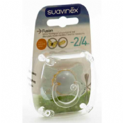 SUAVINEX FUSION chupete latex t fisiologico (2 -4 meses 1 u)