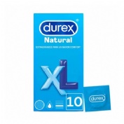 Durex natural xl - preservativos (12 u)