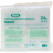 texpol esponja enjabonada desechable (24 esponjas)