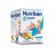 Nutriben 5 cereales (1 envase 600 g)