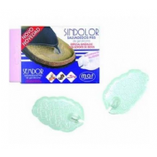 SINDOLOR SALVADEDOS PIES plantillas silicona (modelo sandalia)