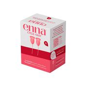 Enna copa menstrual easy 2 unidades talla s + esterilizador