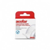 Esparadrapo - acofar tejido sin tejer (1 unidad 5 m x 2,5 cm color blanco)