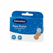 APOSITO ADHESIVO salvelox aqua resist (20 apositos redondos)