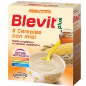 Blevit plus 8 cereales con miel (1 envase 600 g)