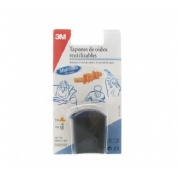 3M AGUA tapones oidos silicona (2 u)