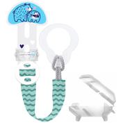 Broche para chupete y cubierta de proteccion mam clip it! & cover 1 unidad color azul - mam clip it!