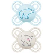 Chupete silicona mam perfect start 0 -2 meses a pack doble - mam perfect start