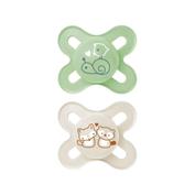 Mam chupete original start 0-2 meses 2 unidades