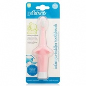 Cepillo dientes bebe y niño pequeño dr brown´s 1 unidad color rosa - dr brown´s