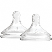 Tetina silicona boca ancha options+ - dr brown´s natural flow (nivel 3 2 u)