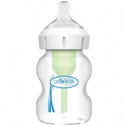 Biberon boca ancha pp options+ dr brown´s natural flow 150 ml - dr brown´s natural flow