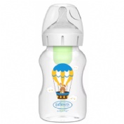 Biberon anticolicos tetina silicona boca ancha dr brown´s natural flow options+ 1 unidad 330 ml n2 c